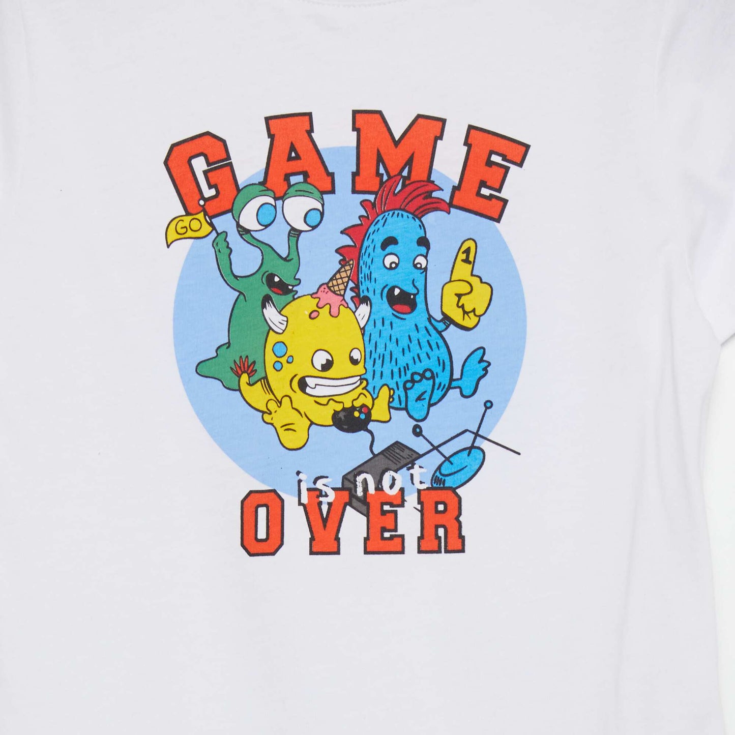 Tee-shirt imprimé Blanc