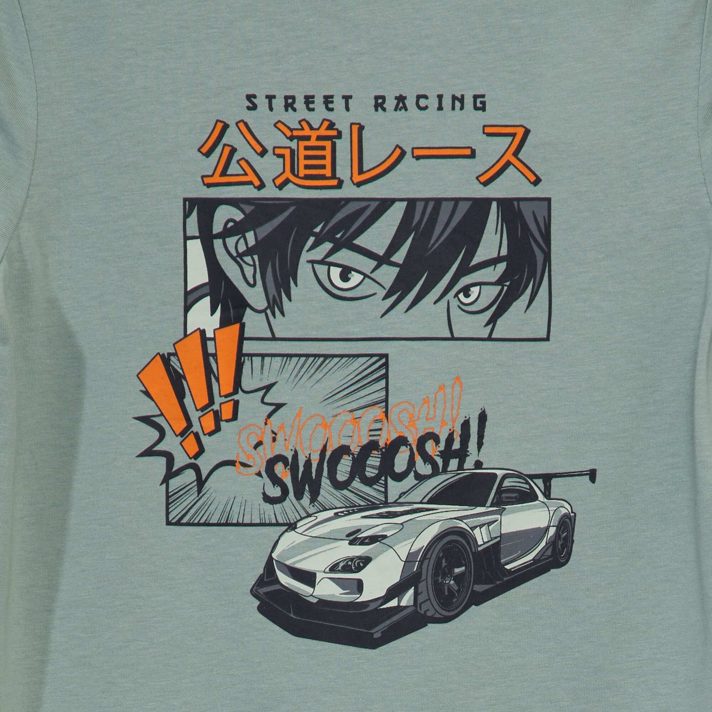 Tee-shirt imprimé Vert