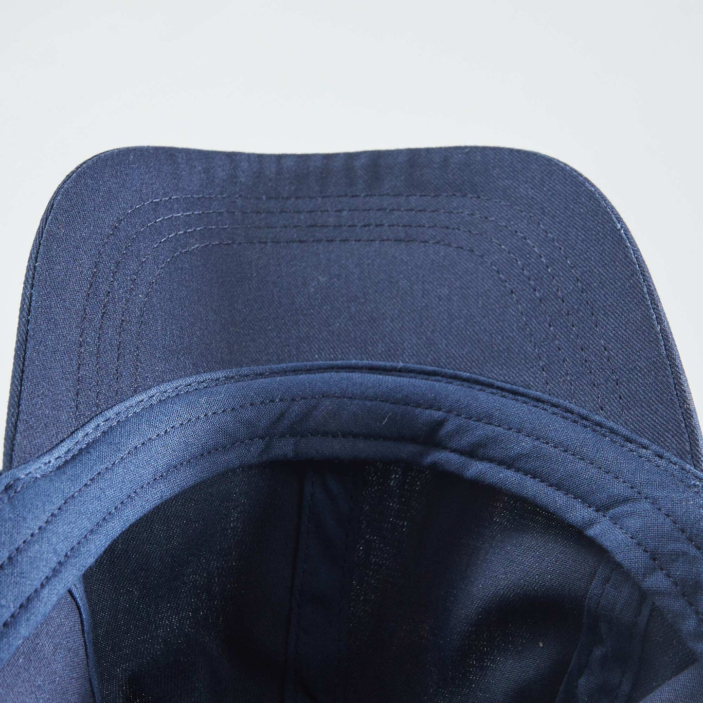 Casquette unie colorée Bleu