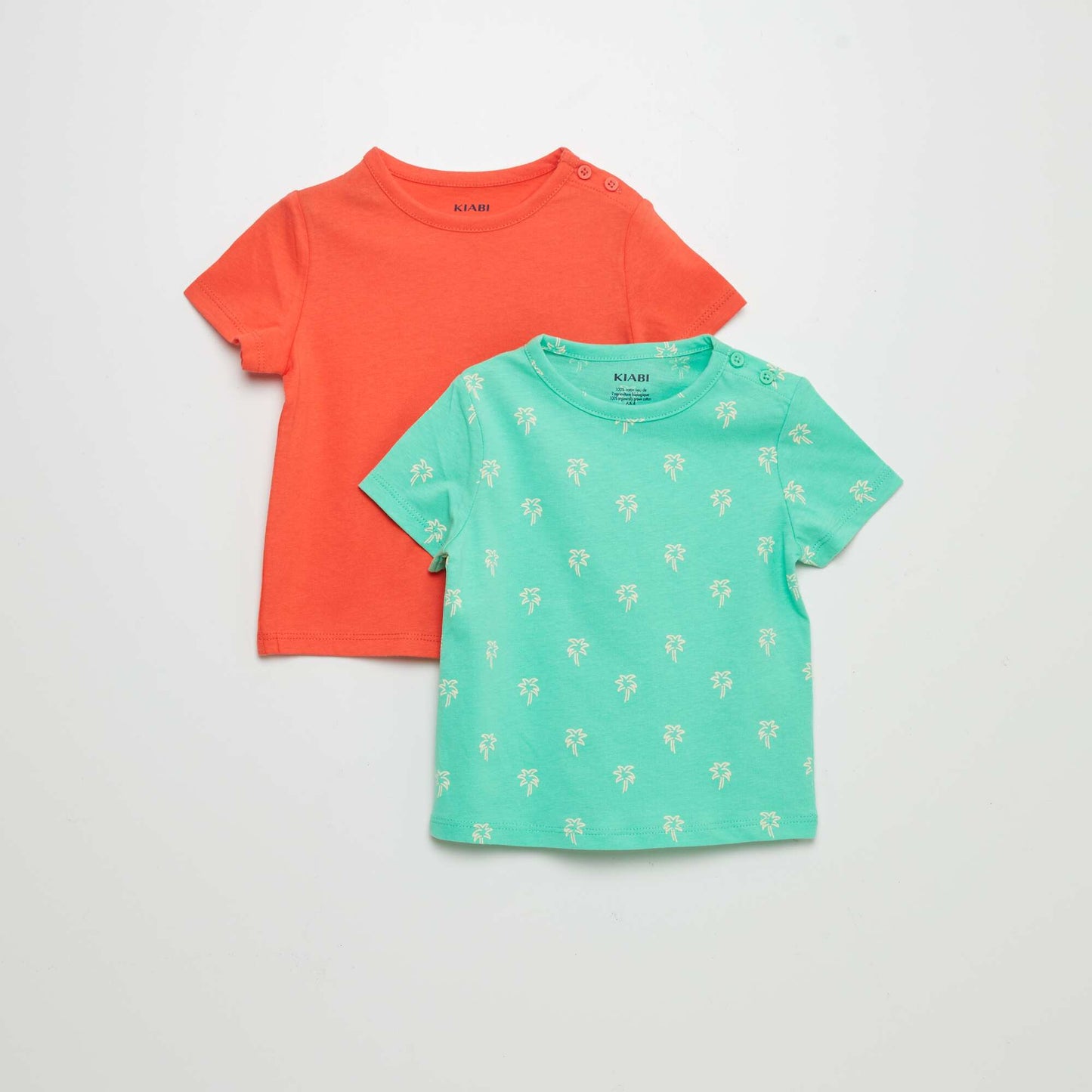 Lot de 2 t-shirts Rouge