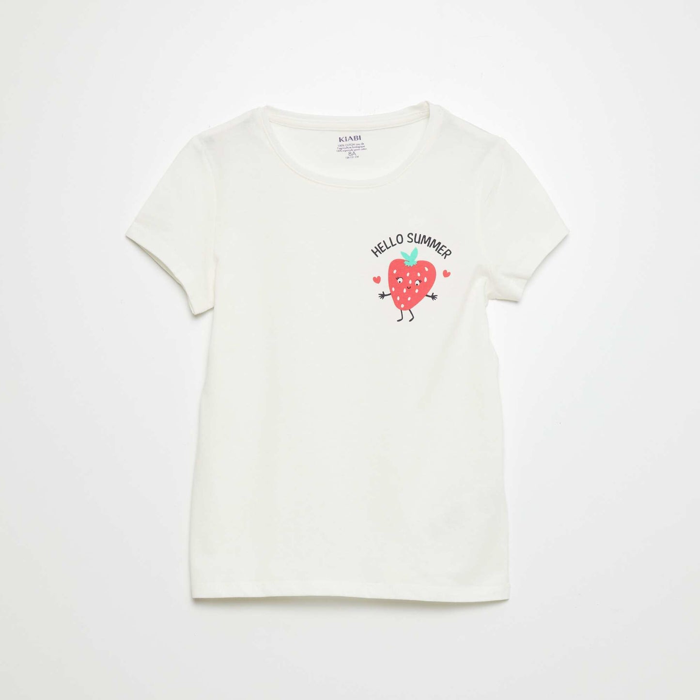 Lot de 3 t-shirts imprimés Blanc/vert