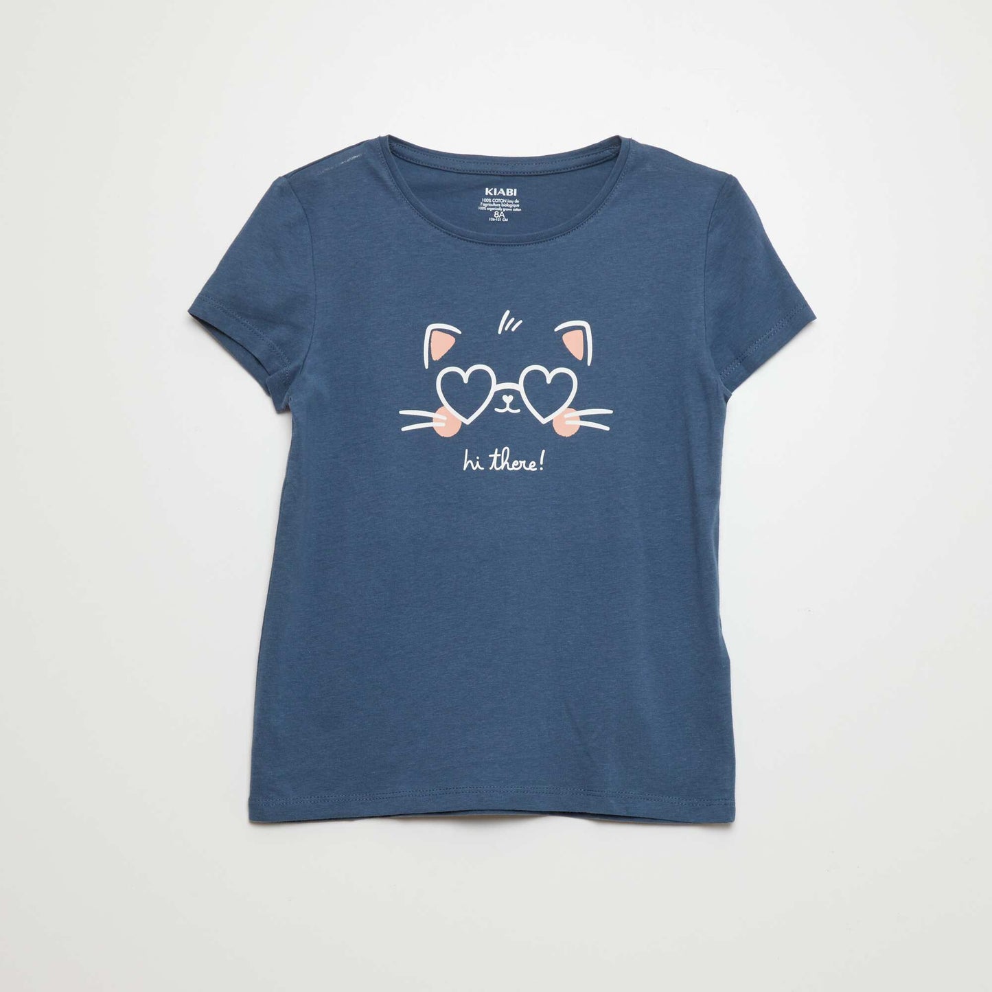 Lot de 3 t-shirts imprimés Orange/bleu/blanc