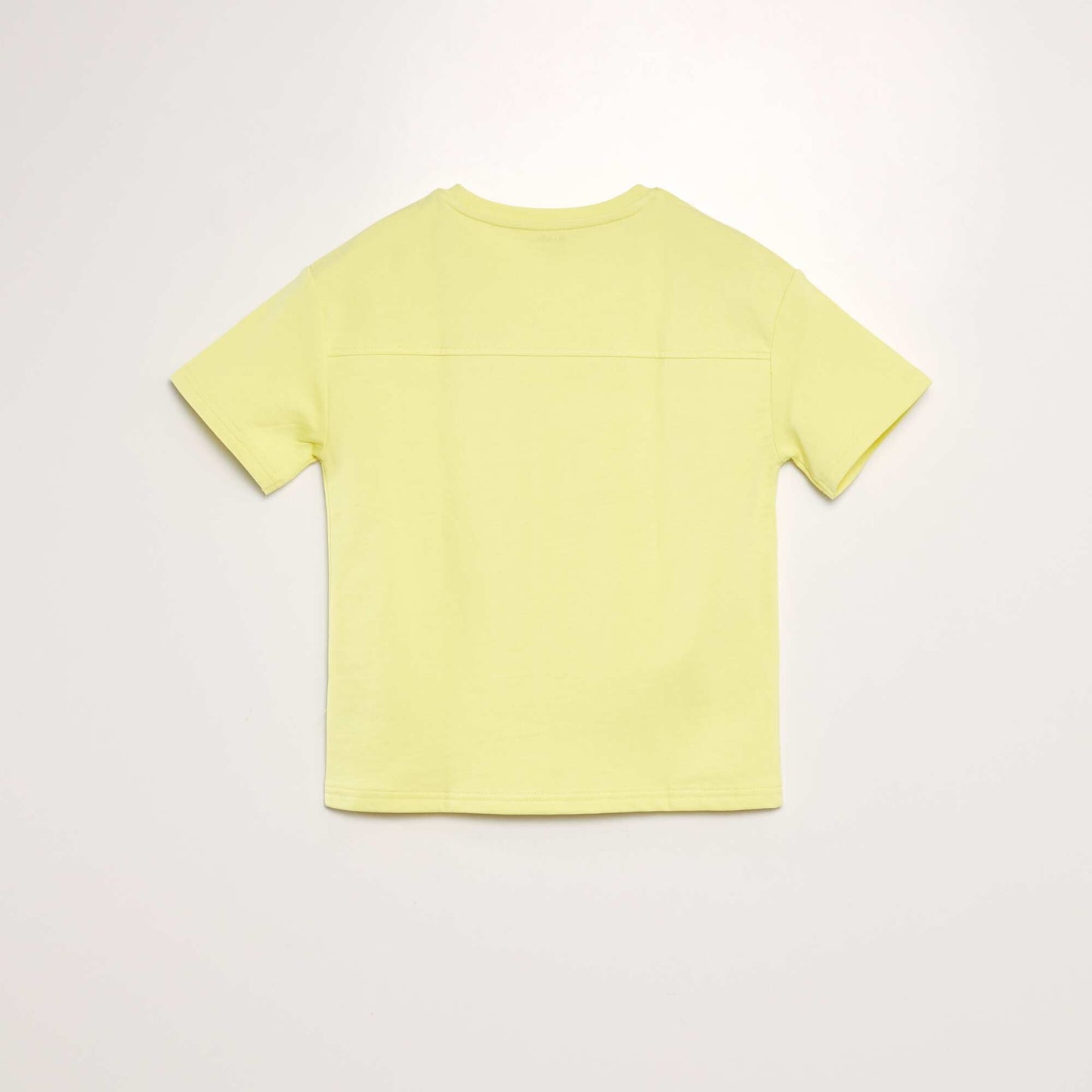 T-shirt loose jaune