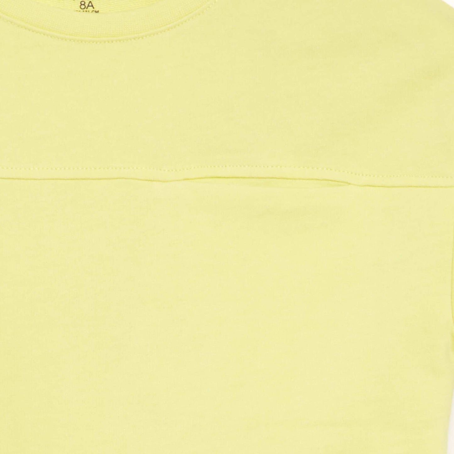 T-shirt loose jaune