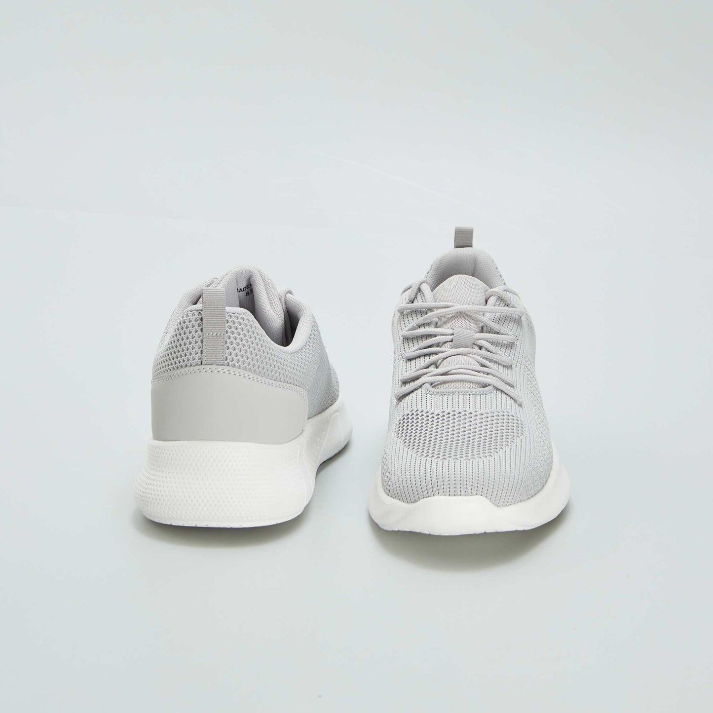 Baskets en mesh esprit running Gris