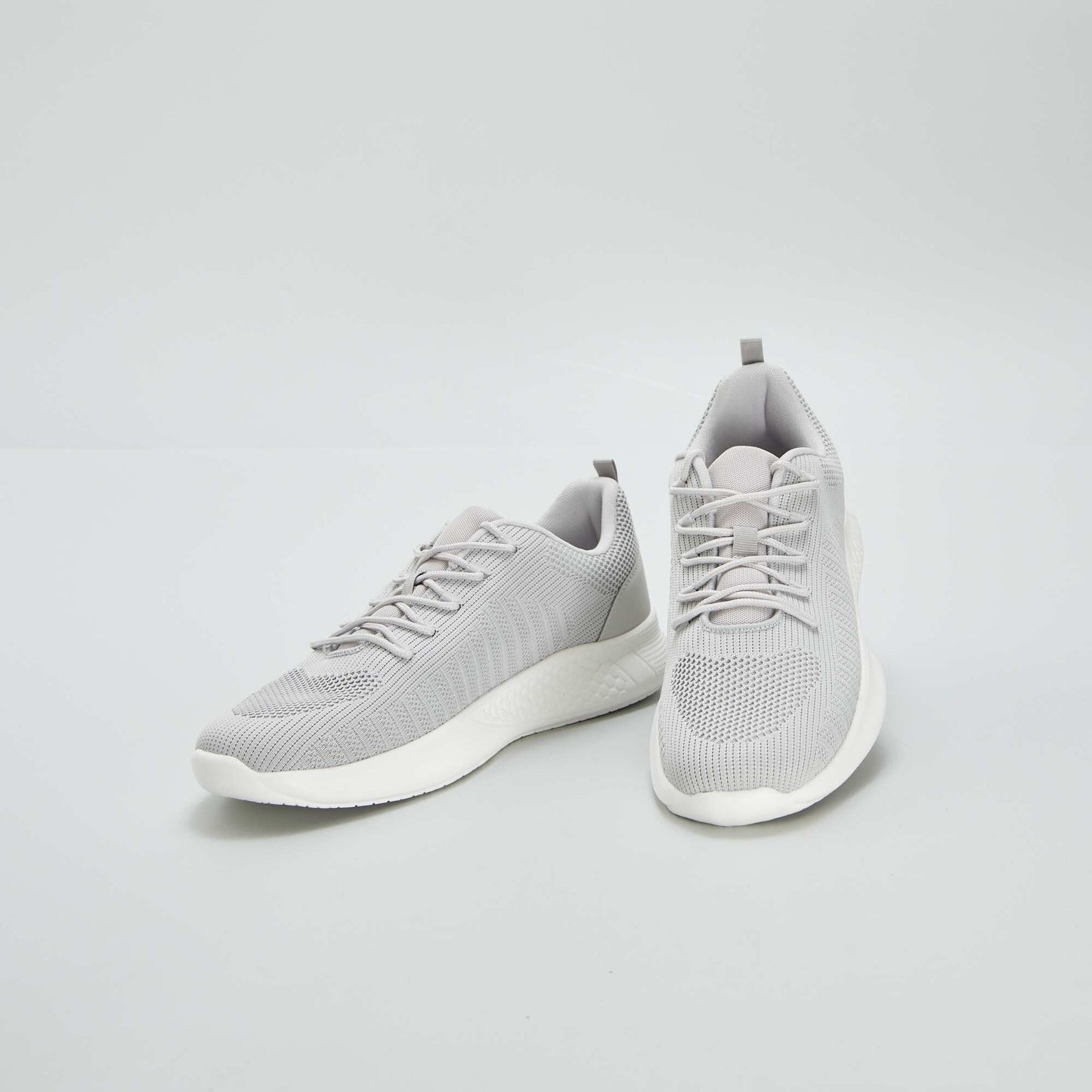 Baskets en mesh esprit running Gris