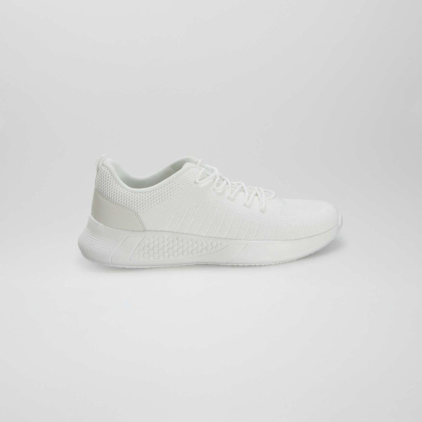 Baskets en mesh esprit running Blanc