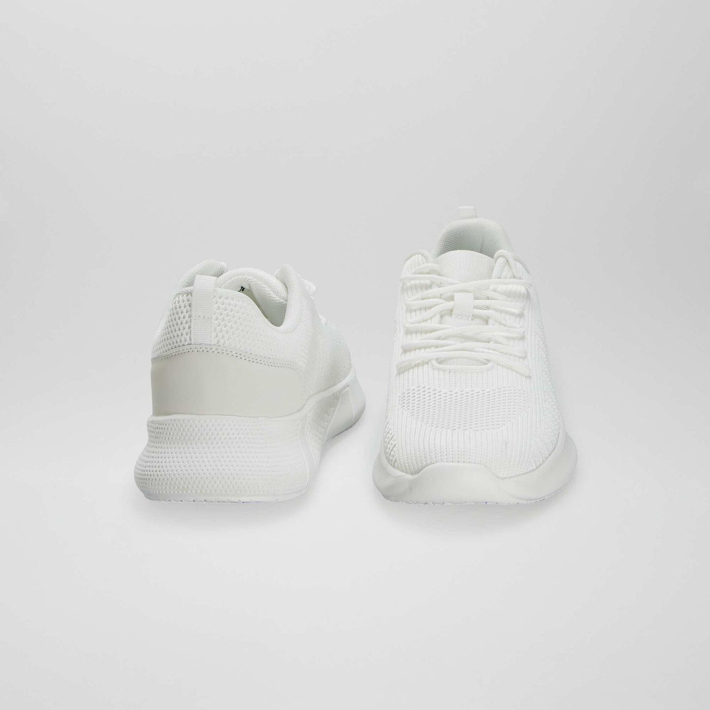Baskets en mesh esprit running Blanc