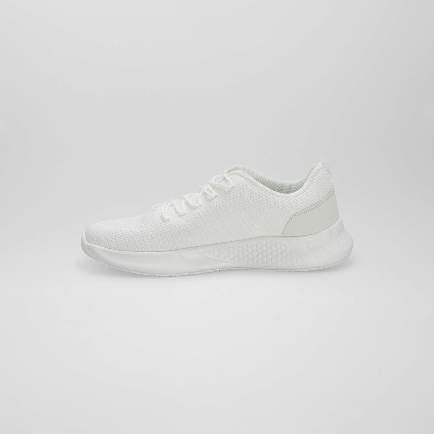 Baskets en mesh esprit running Blanc