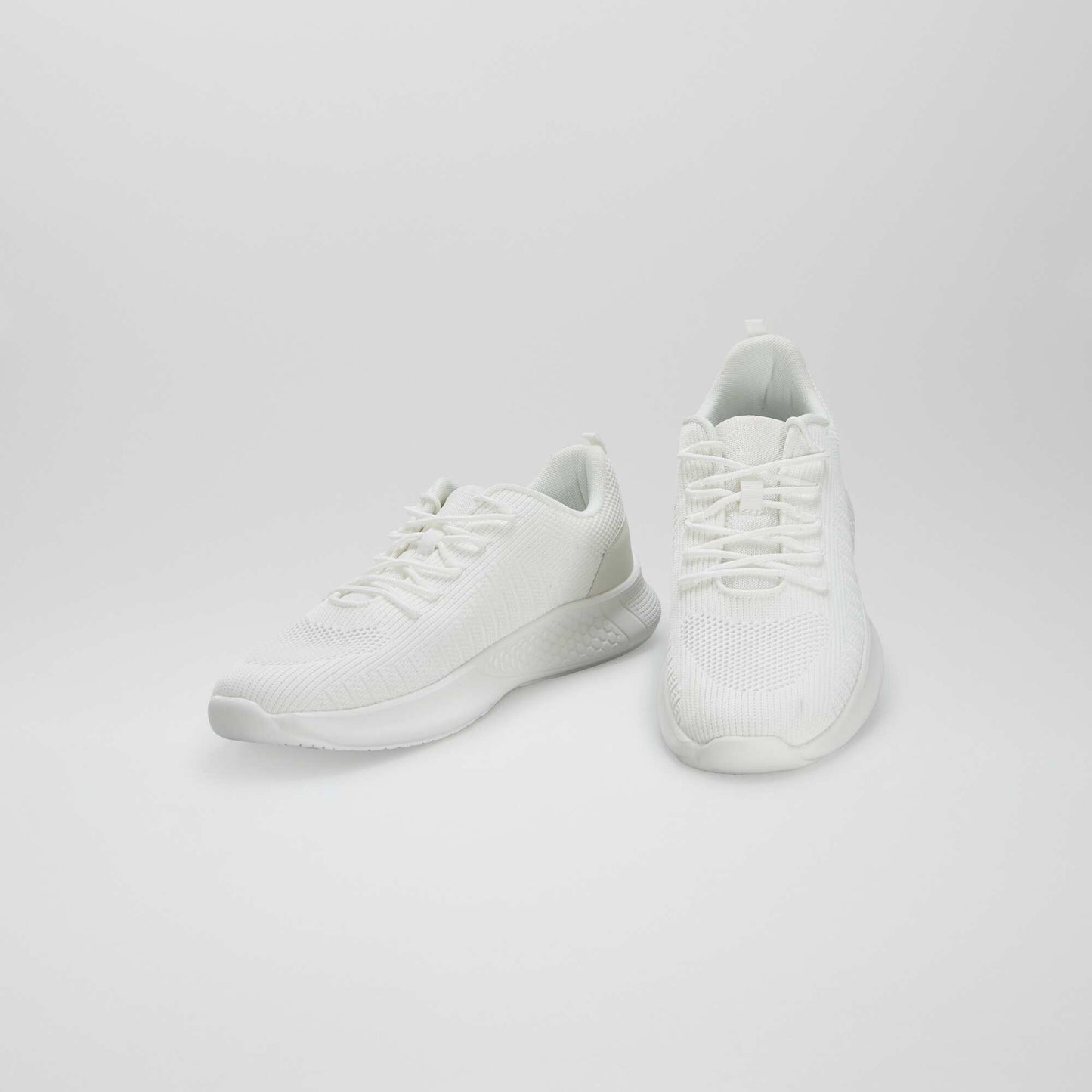 Baskets en mesh esprit running Blanc