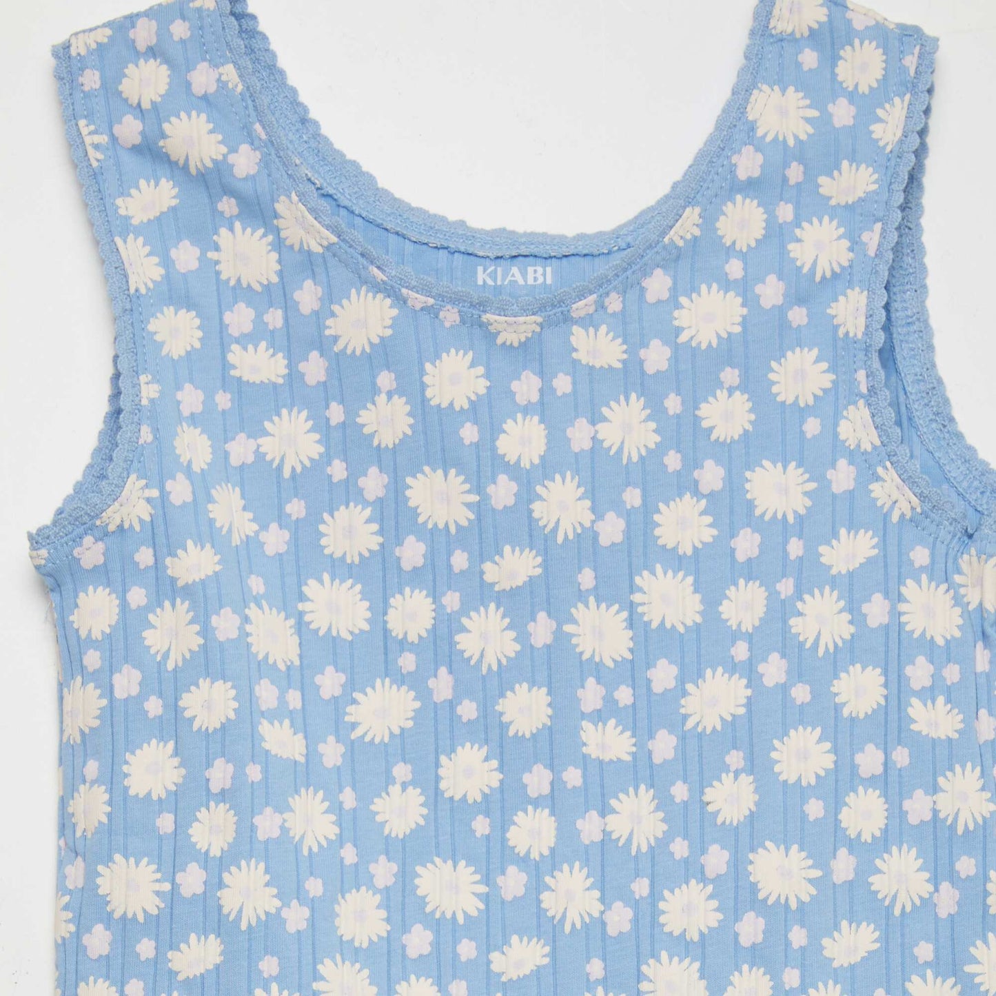 Débardeur à motif Bleu