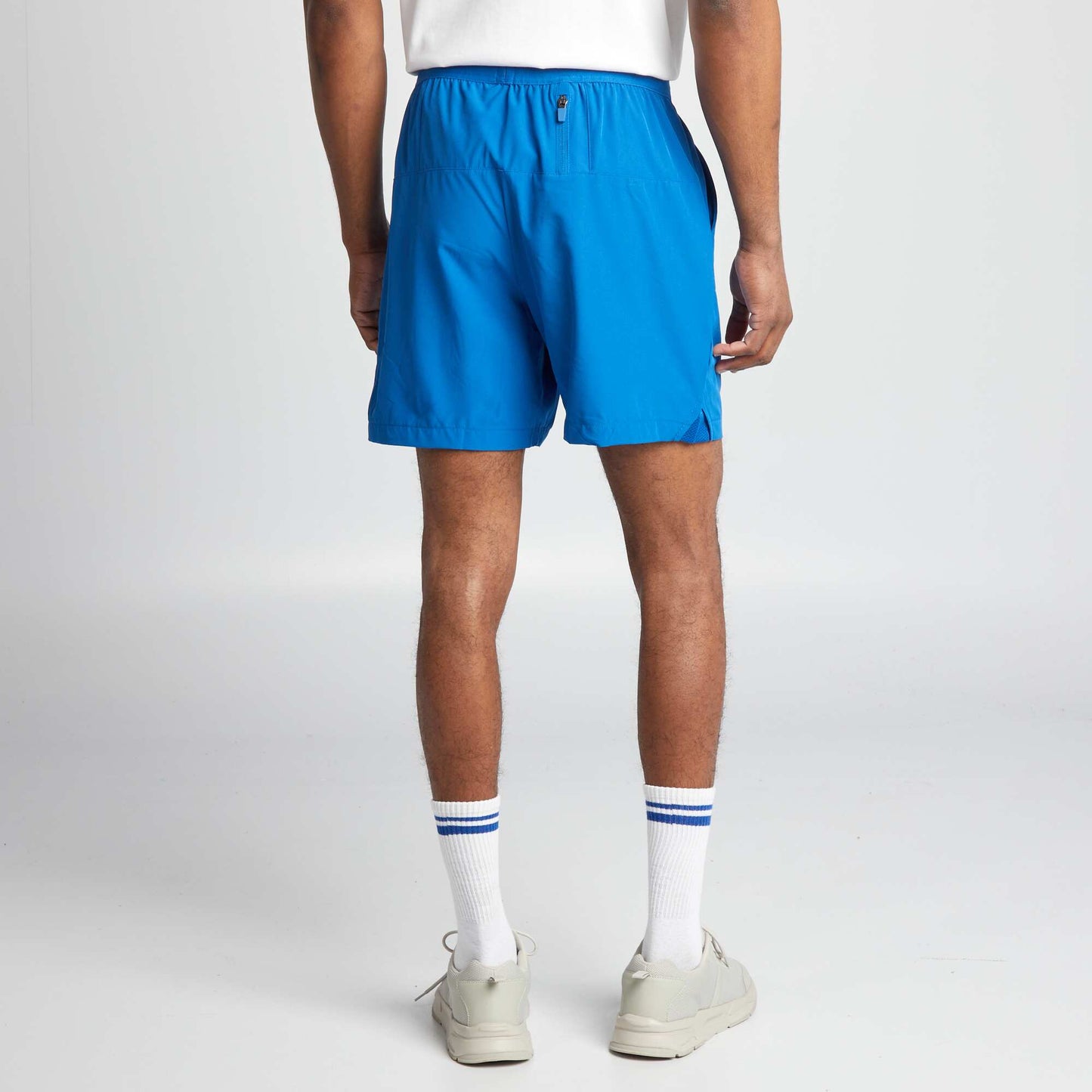 Short de sport léger Bleu