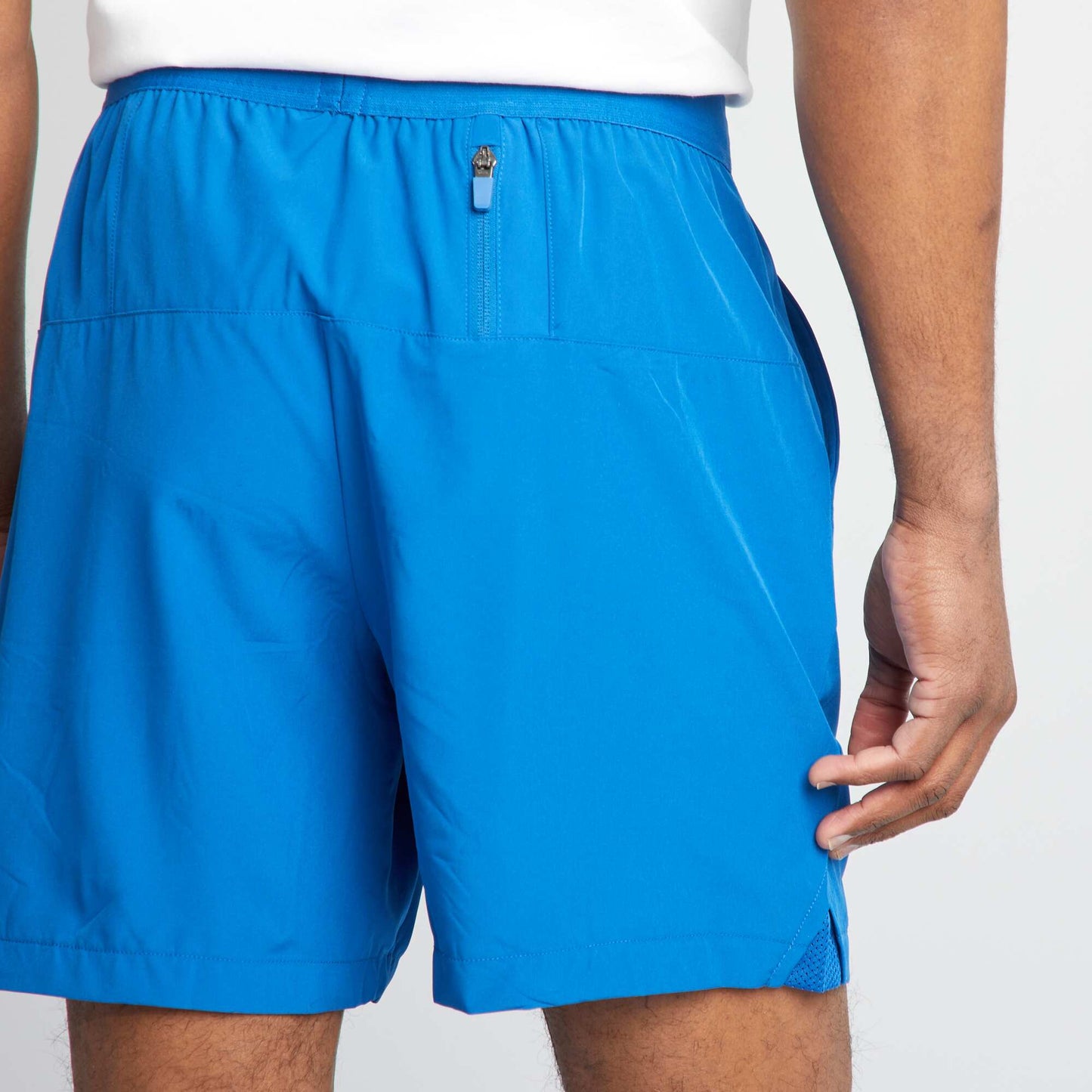 Short de sport léger Bleu