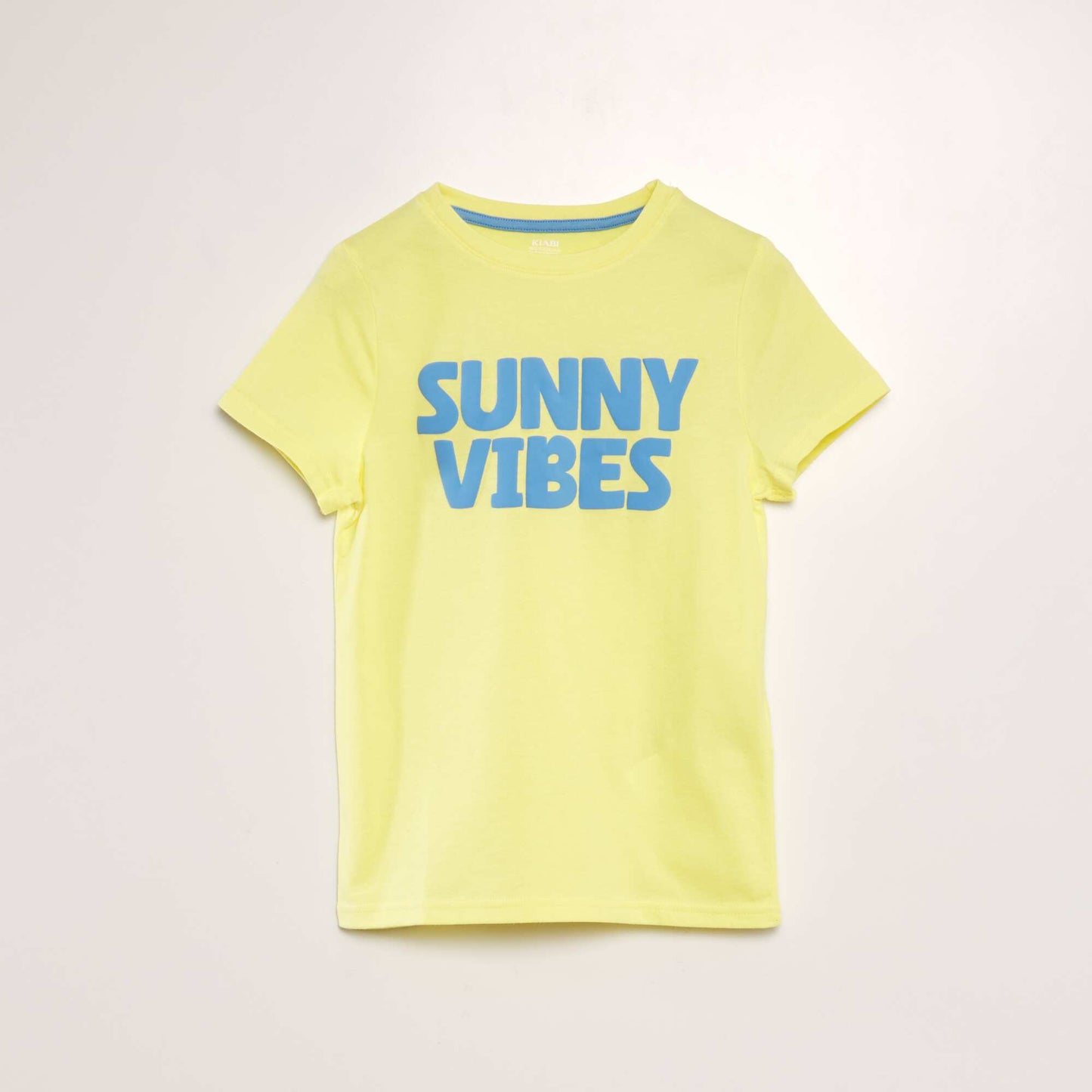T-shirt imprimé Jaune