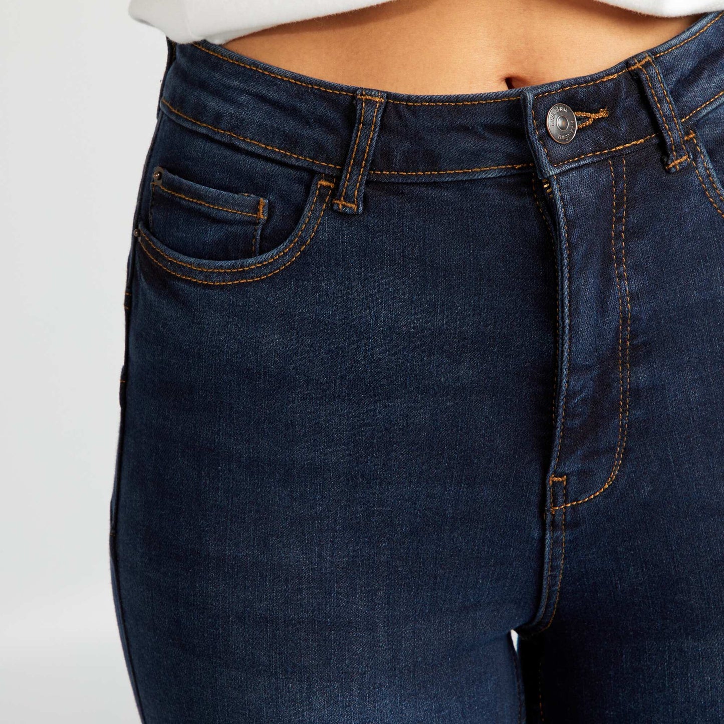 Jean skinny à taille haute - L30 Brut
