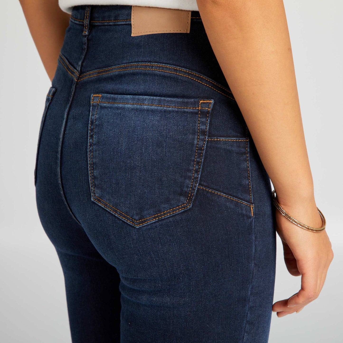 Jean skinny à taille haute - L30 Brut