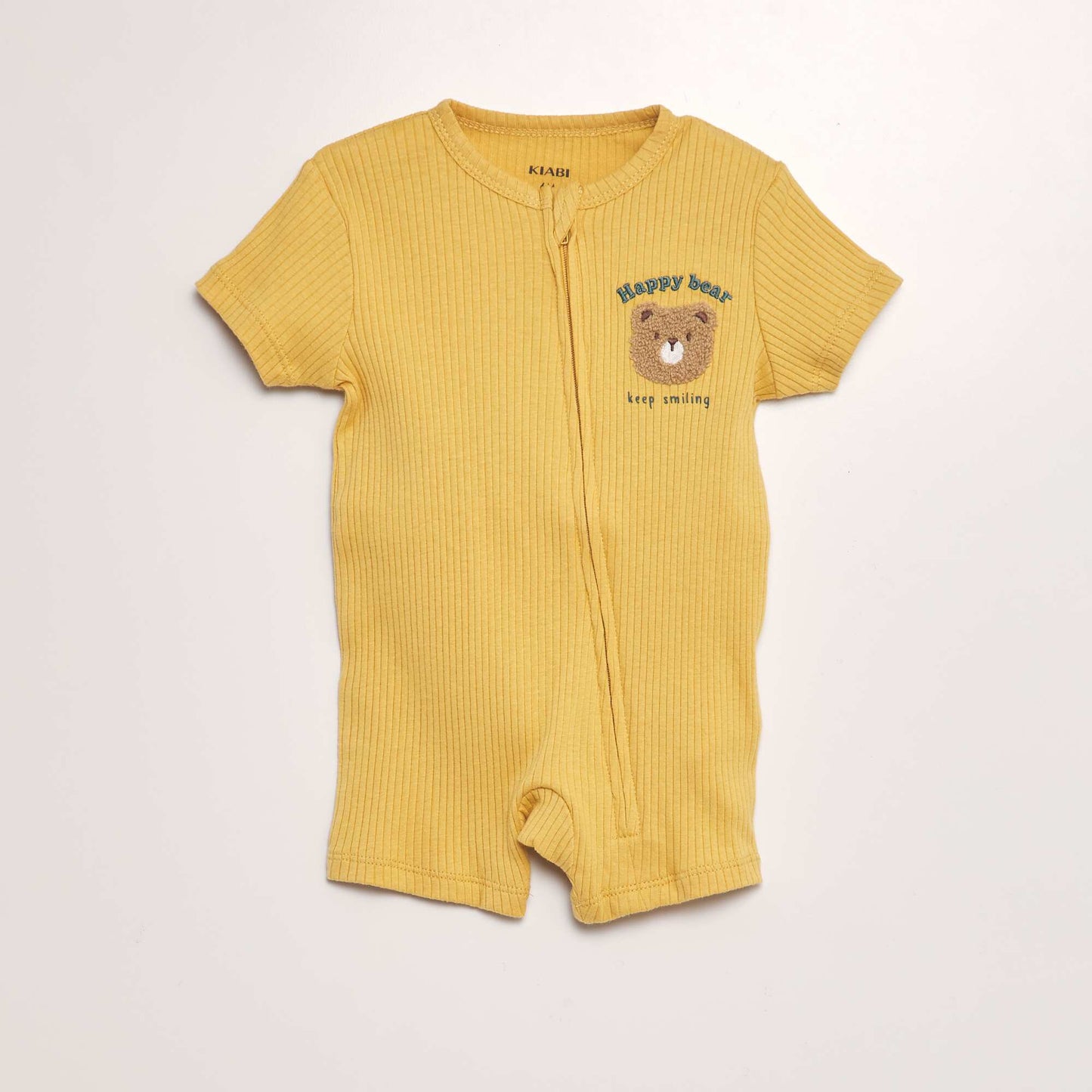 Pyjama court dors bien Jaune