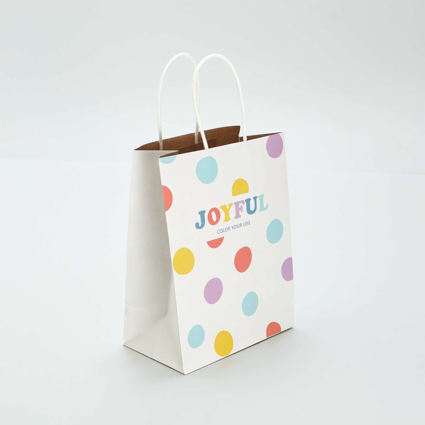 Sac cadeau imprimé Blanc