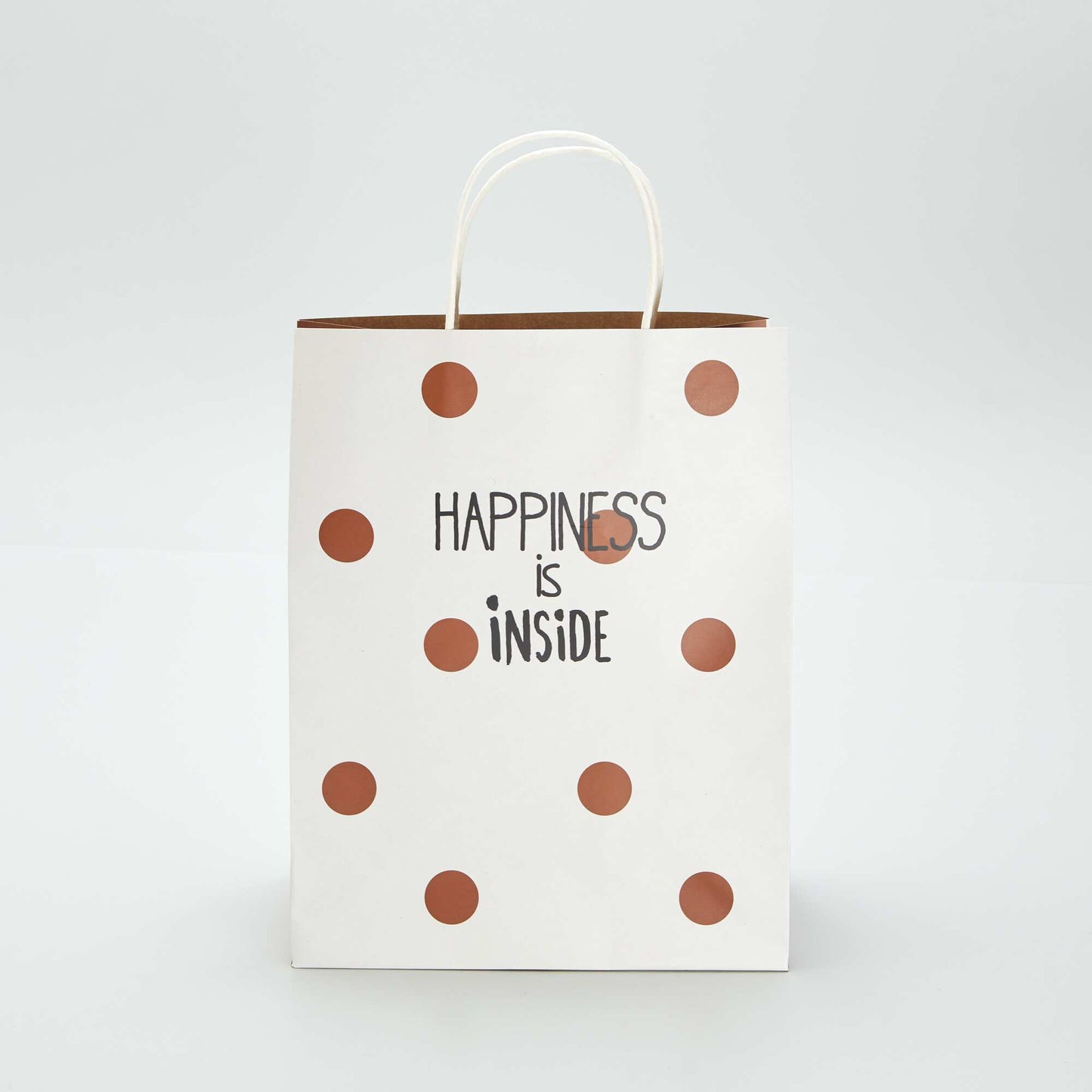 Sac cadeau en papier Blanc