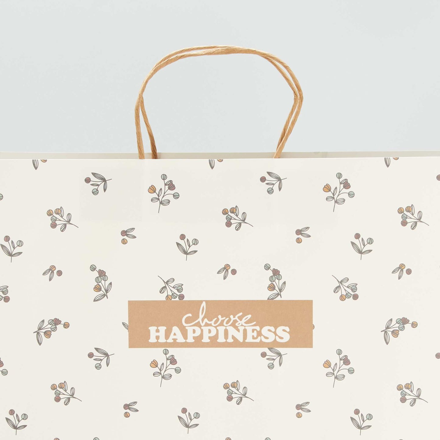 Pochette cadeau Jaune