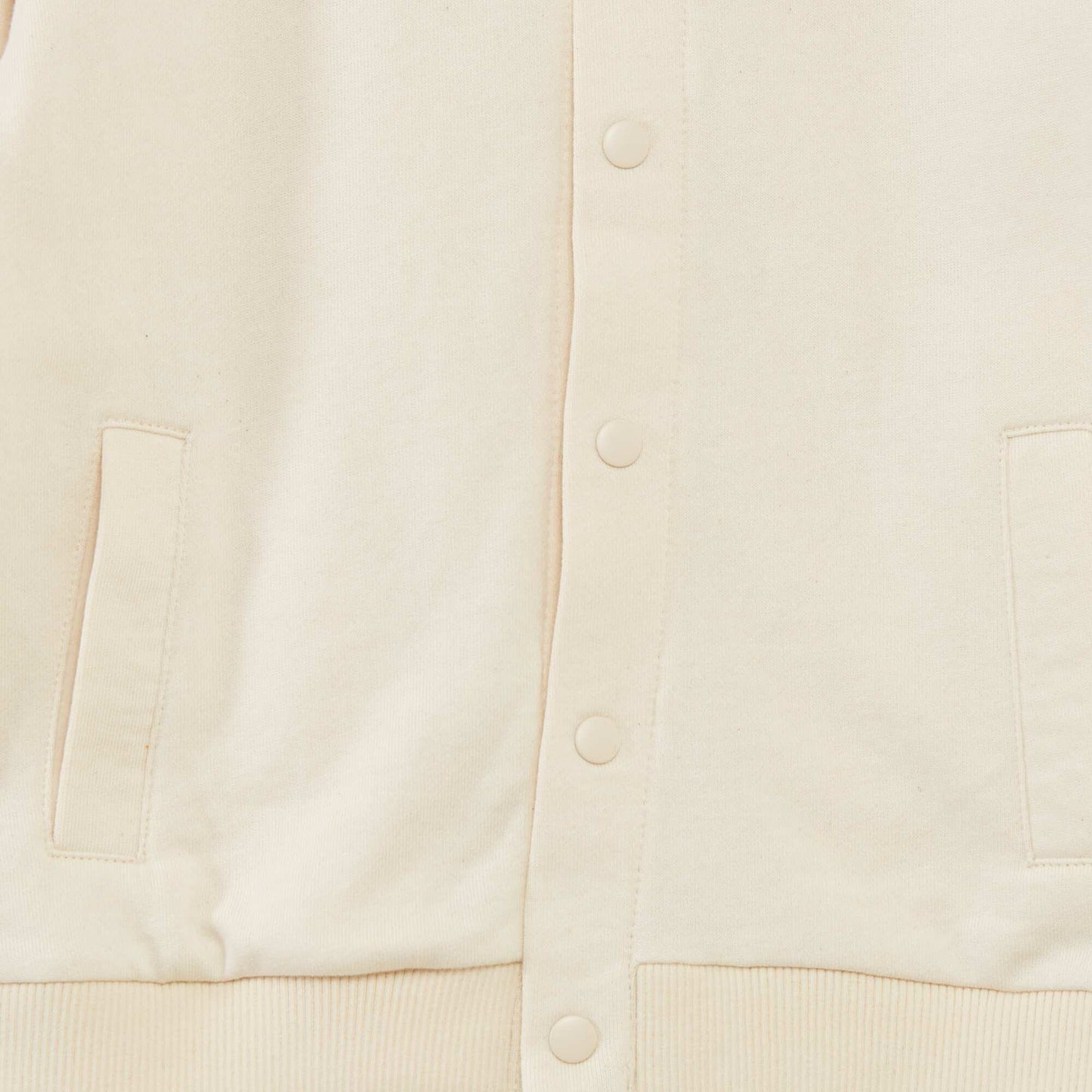 Veste en molleton légère BEIGE