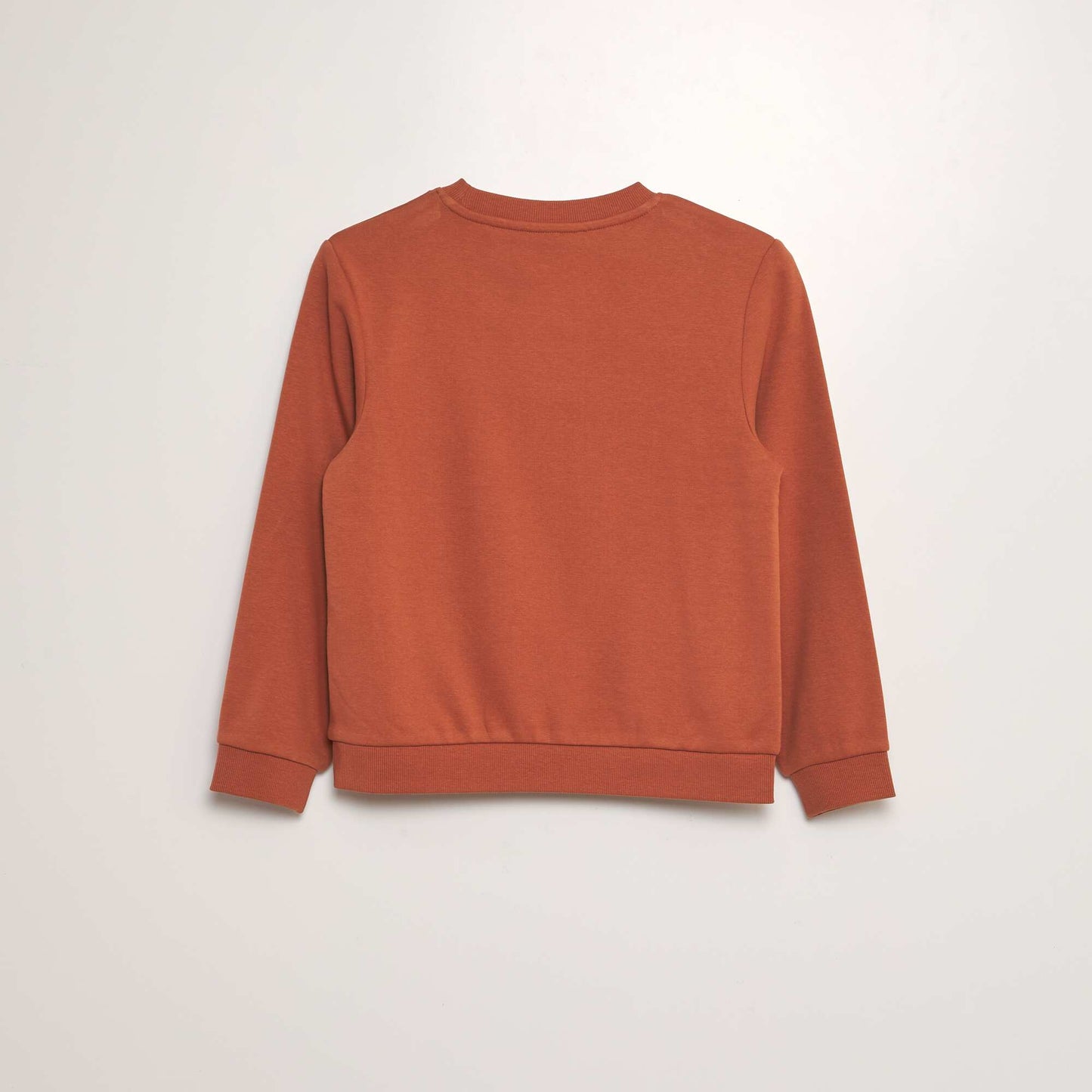 Sweat en molleton uni ORANGE