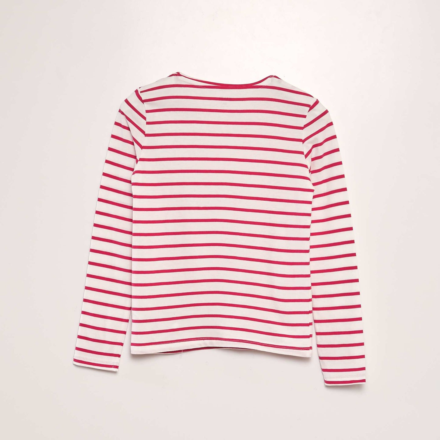 T-shirt en coton à manches longues ROSE