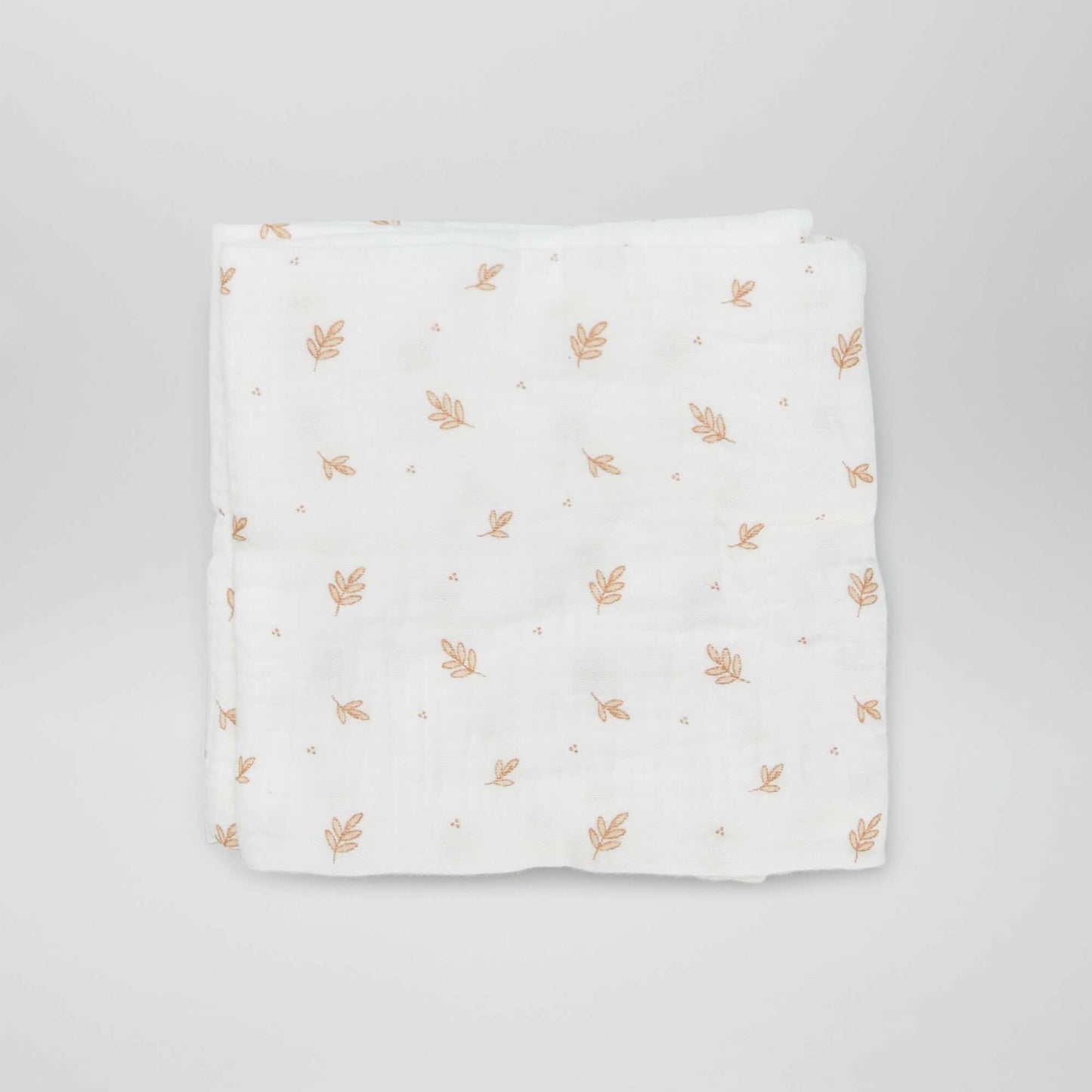Lot de 3 langes en coton Beige