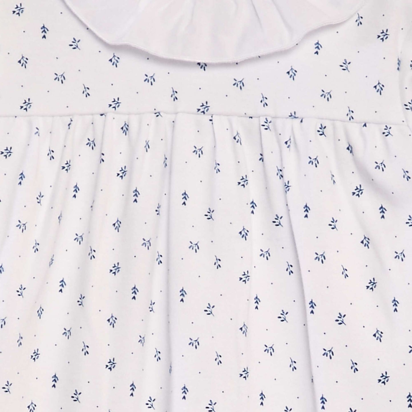 Pyjama dors-bien à motif Blanc