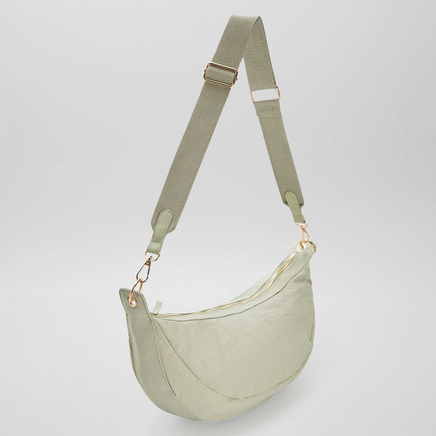 Sac banane en velours côtelé NOIR
