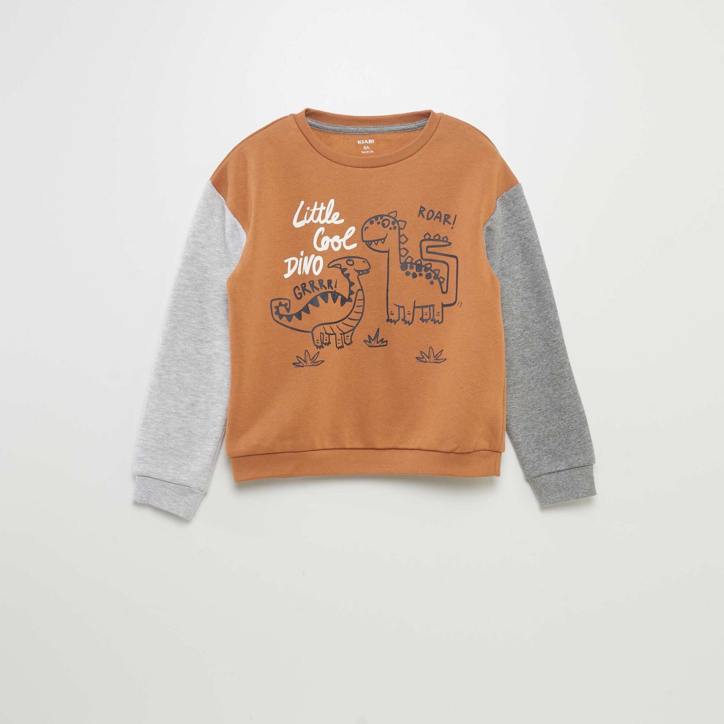 Sweat en molleton color-block CAMEL
