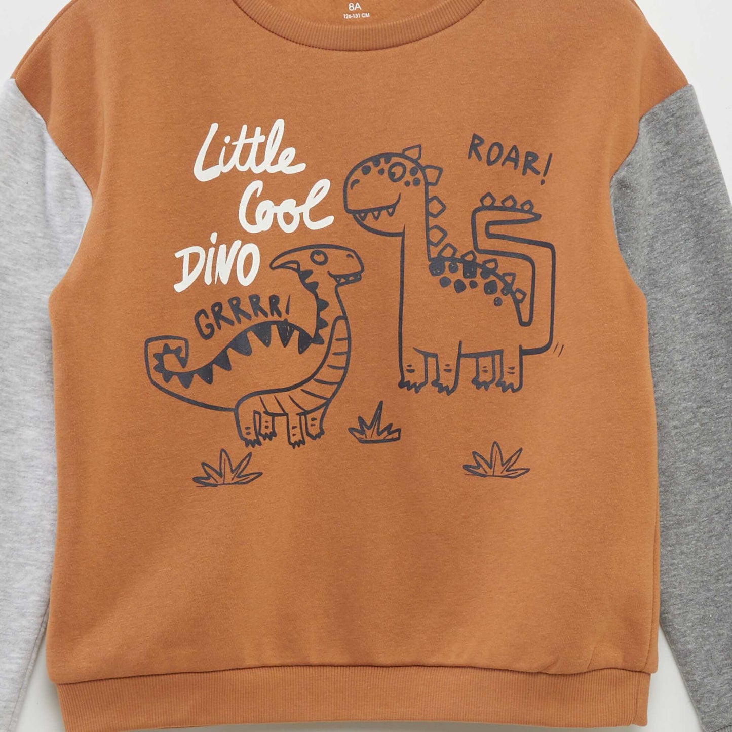 Sweat en molleton color-block CAMEL