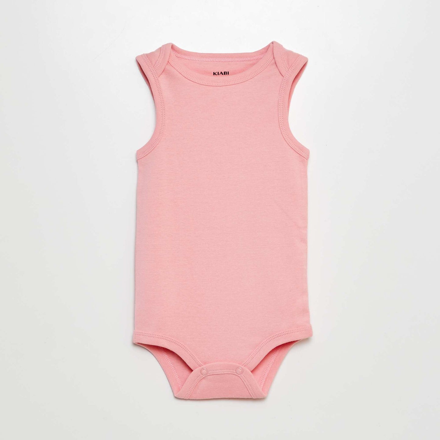 Bodies sans manches à motif - Lot de 3 Rose
