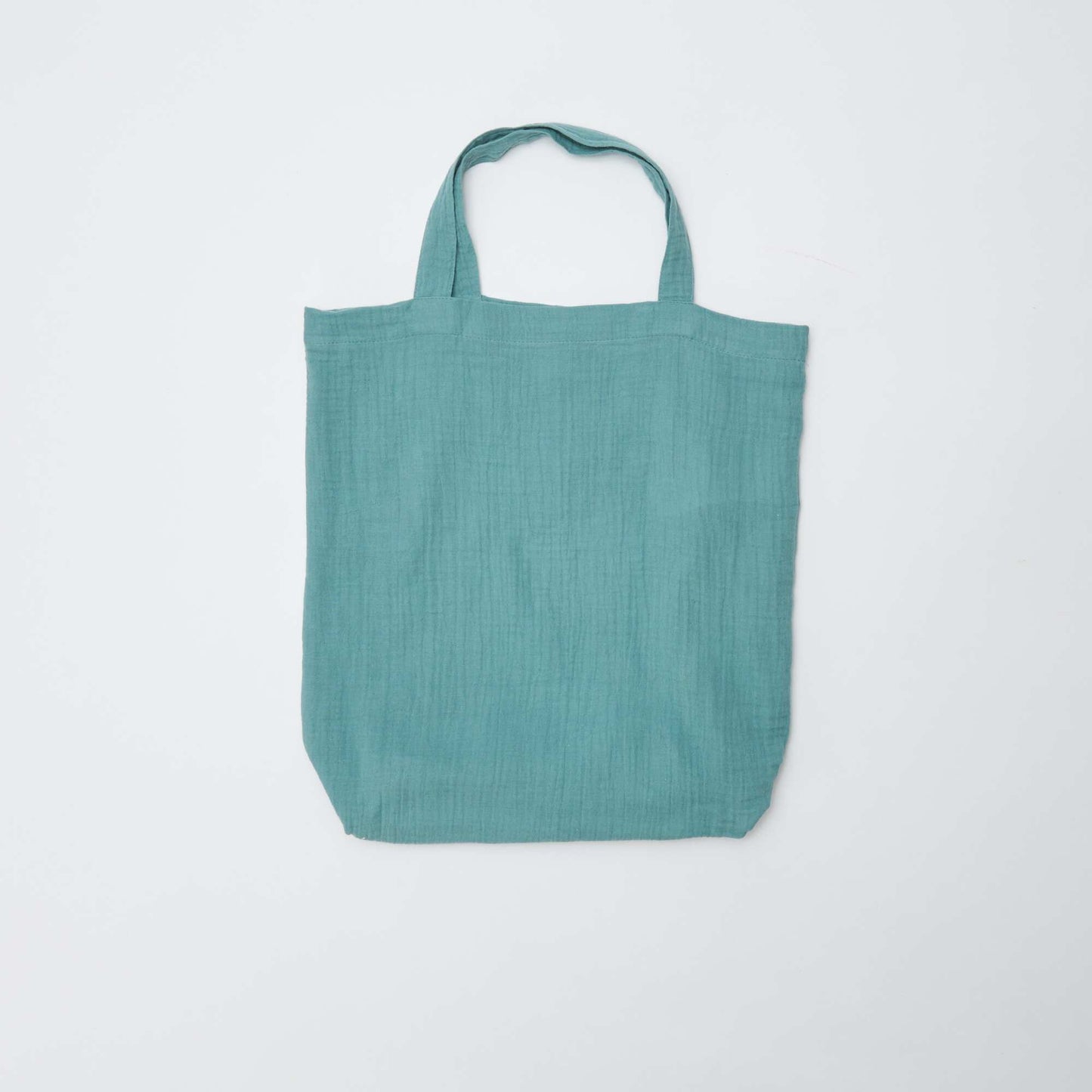 Parure de lit 2 personnes (240 x 220cm) en gaze de coton - Kiabi Home VERT