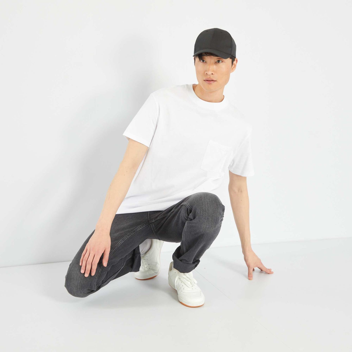 Jean regular L34 Noir gris