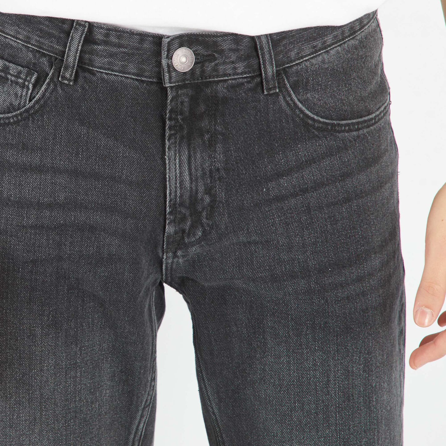 Jean regular L34 Noir gris