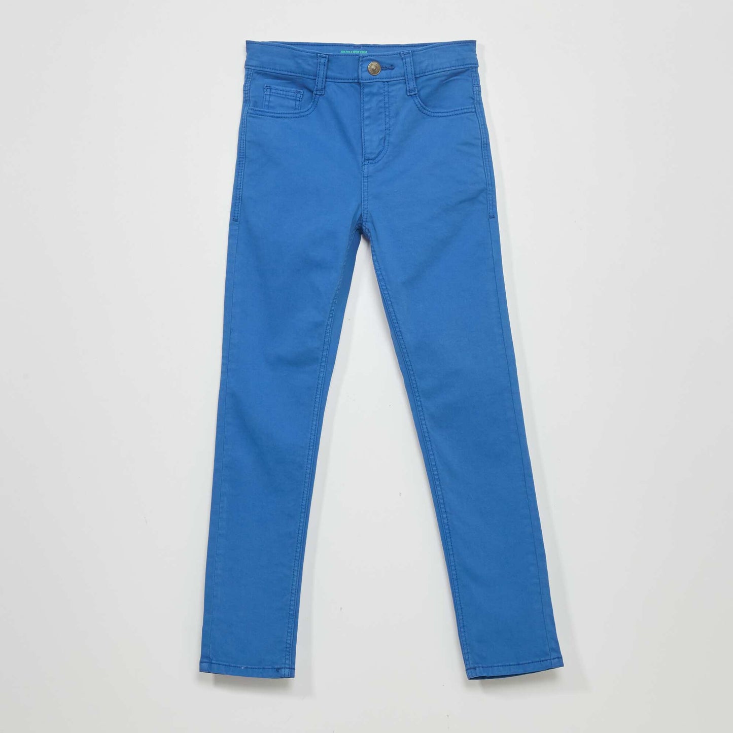 Jean skinny à 5 poches Bleu