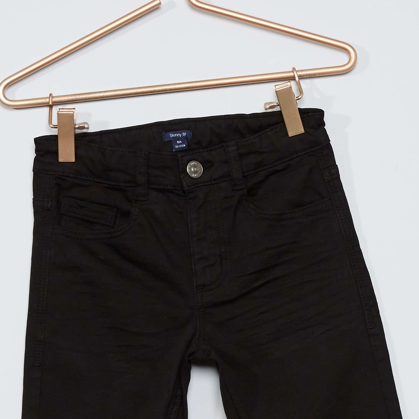 Jean skinny à 5 poches noir