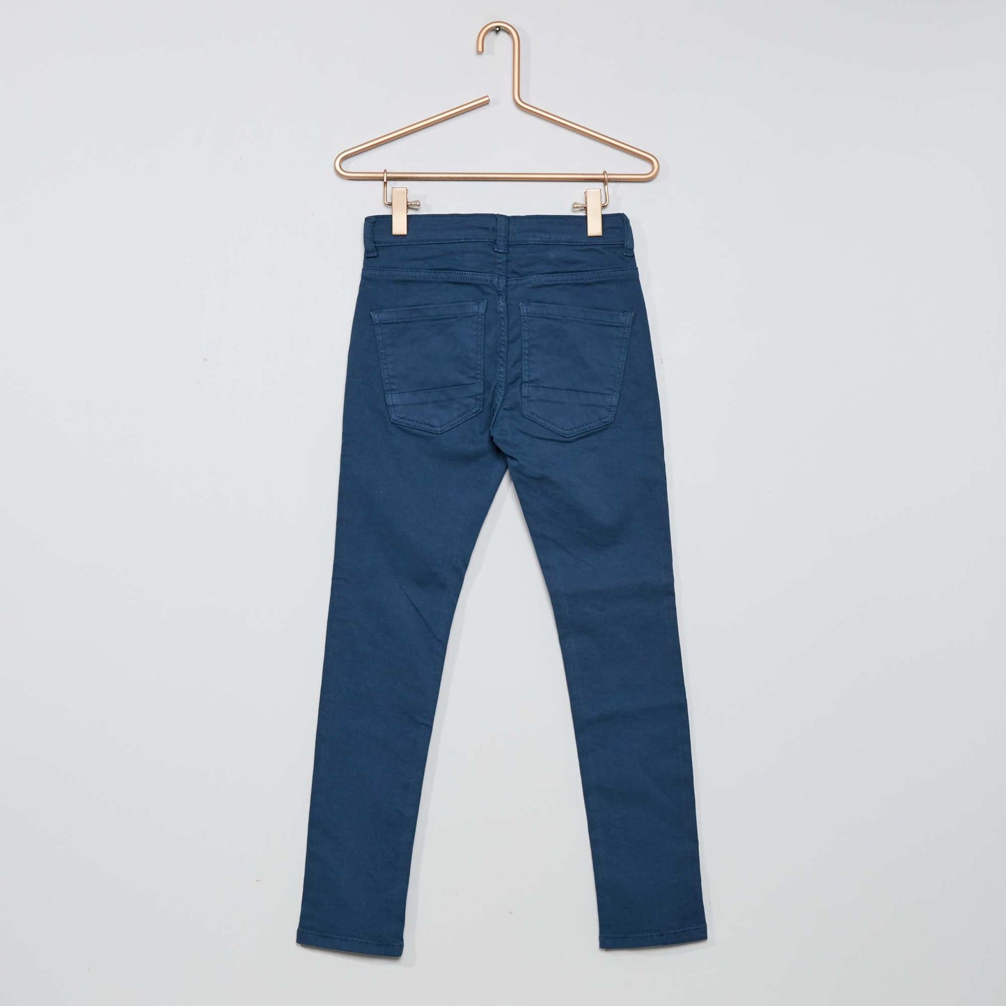 Jean skinny à 5 poches bleu grisé