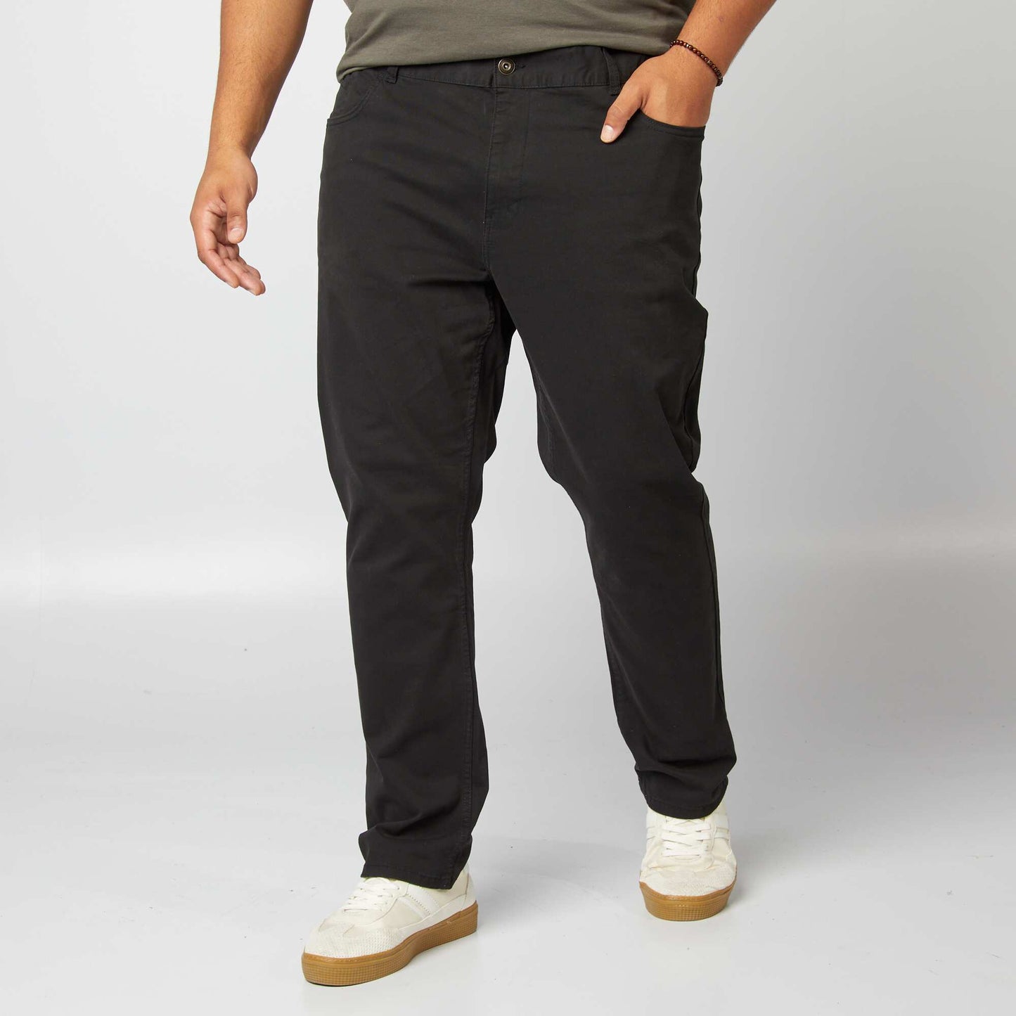 Pantalon slim - L32 noir