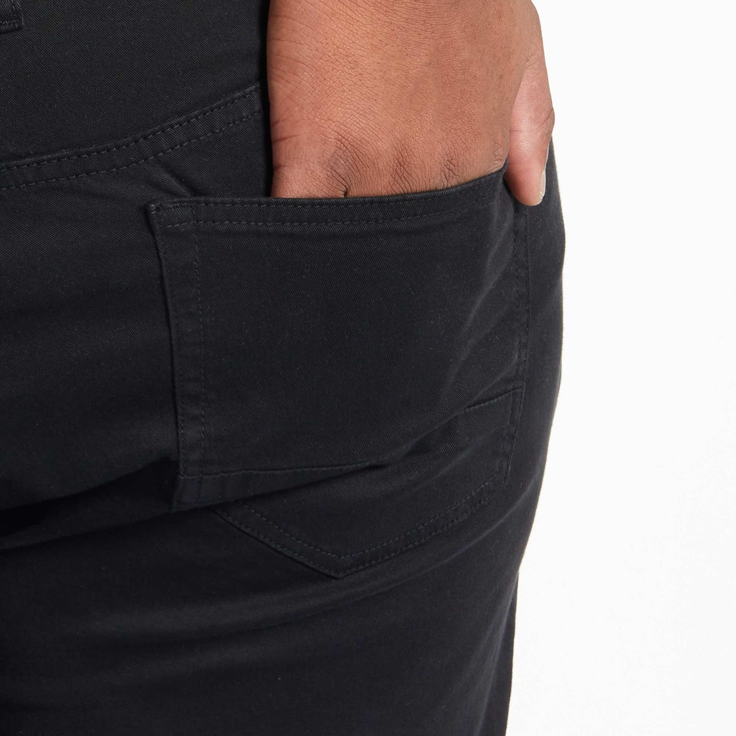 Pantalon slim - L32 noir