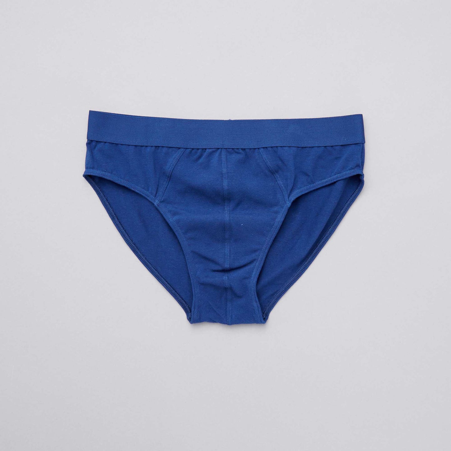 Lot de 3 slips unis bleu gris rouge