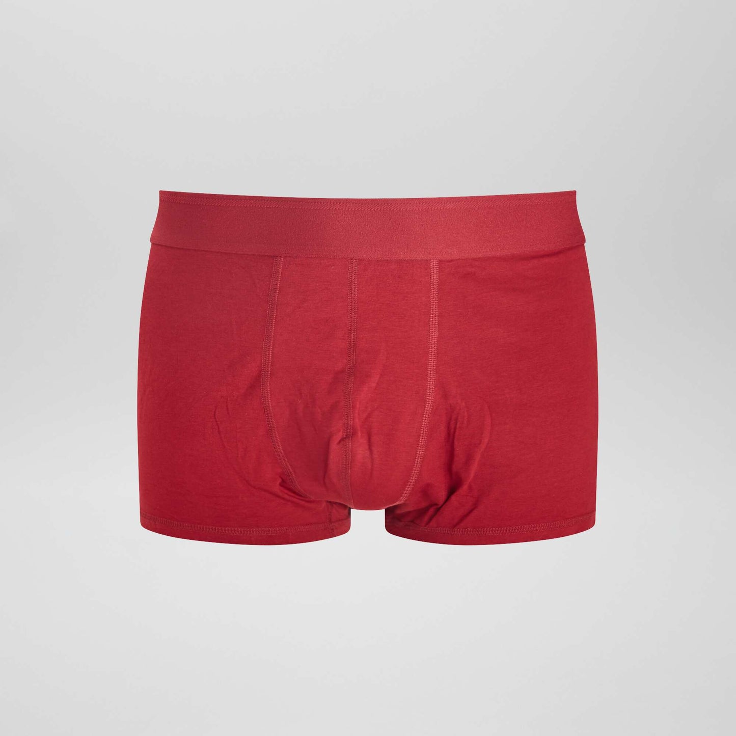 Lot de 3 boxers size+ Rouge/gris/bleu