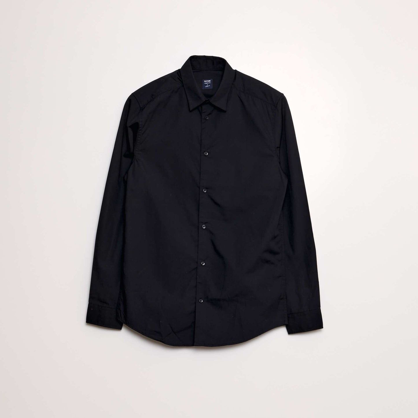 Chemise droite noir