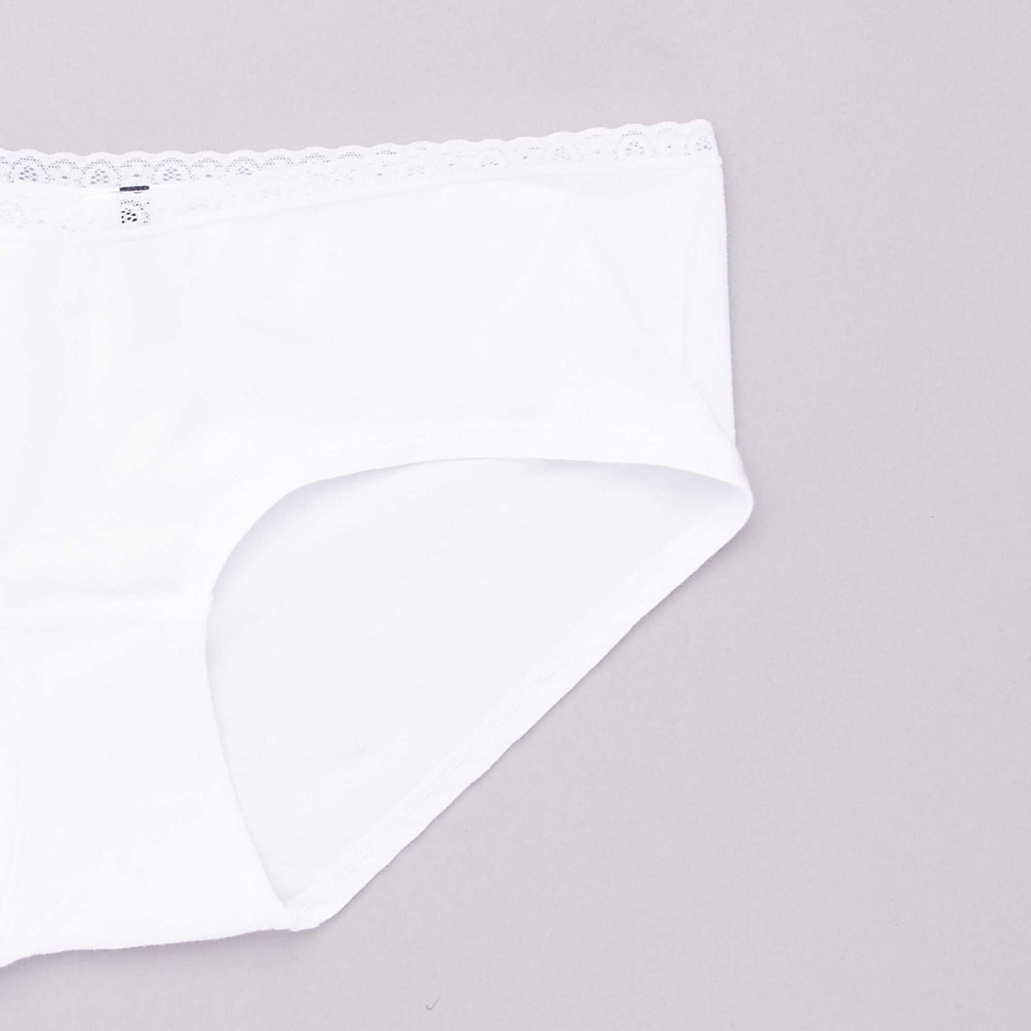 Lot de 3 shorties maternité blanc/gris/marine