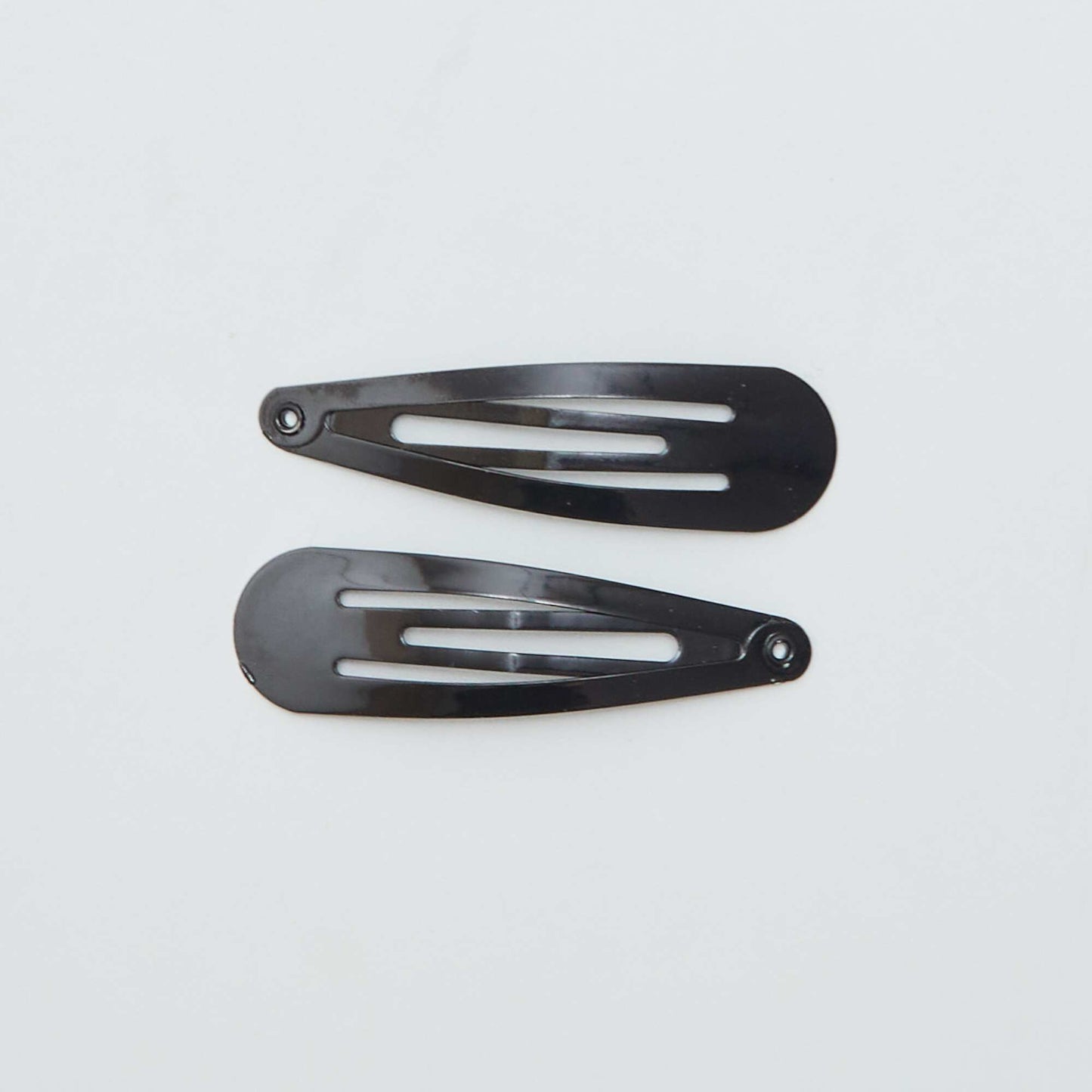 Lot de 6 pinces à cheveux noir