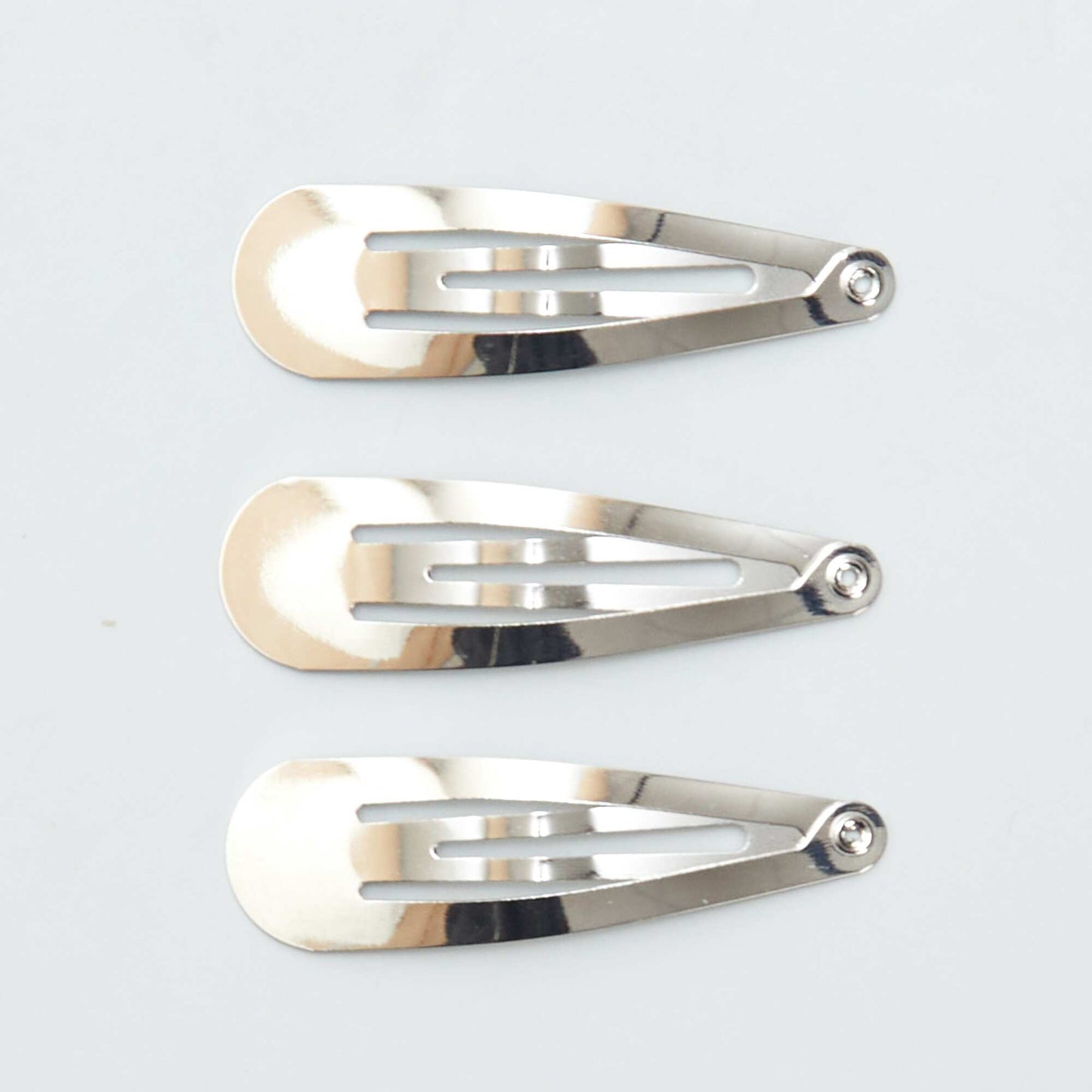Lot de 6 pinces à cheveux Gris/doré