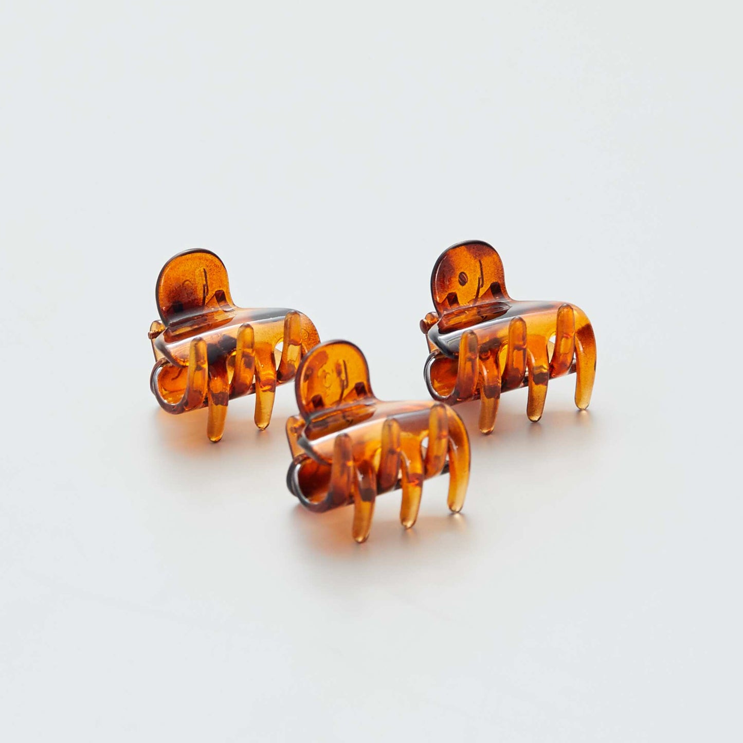 Lot de 3 pinces crabes écaille