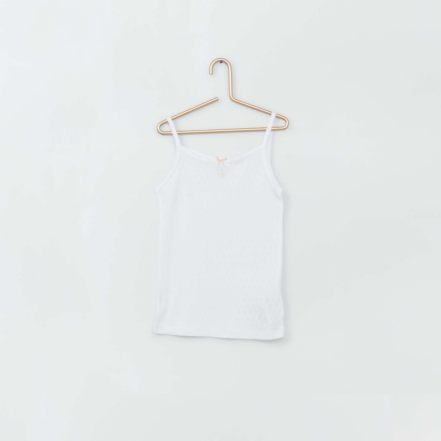 Lot de 2 débardeurs gris/blanc