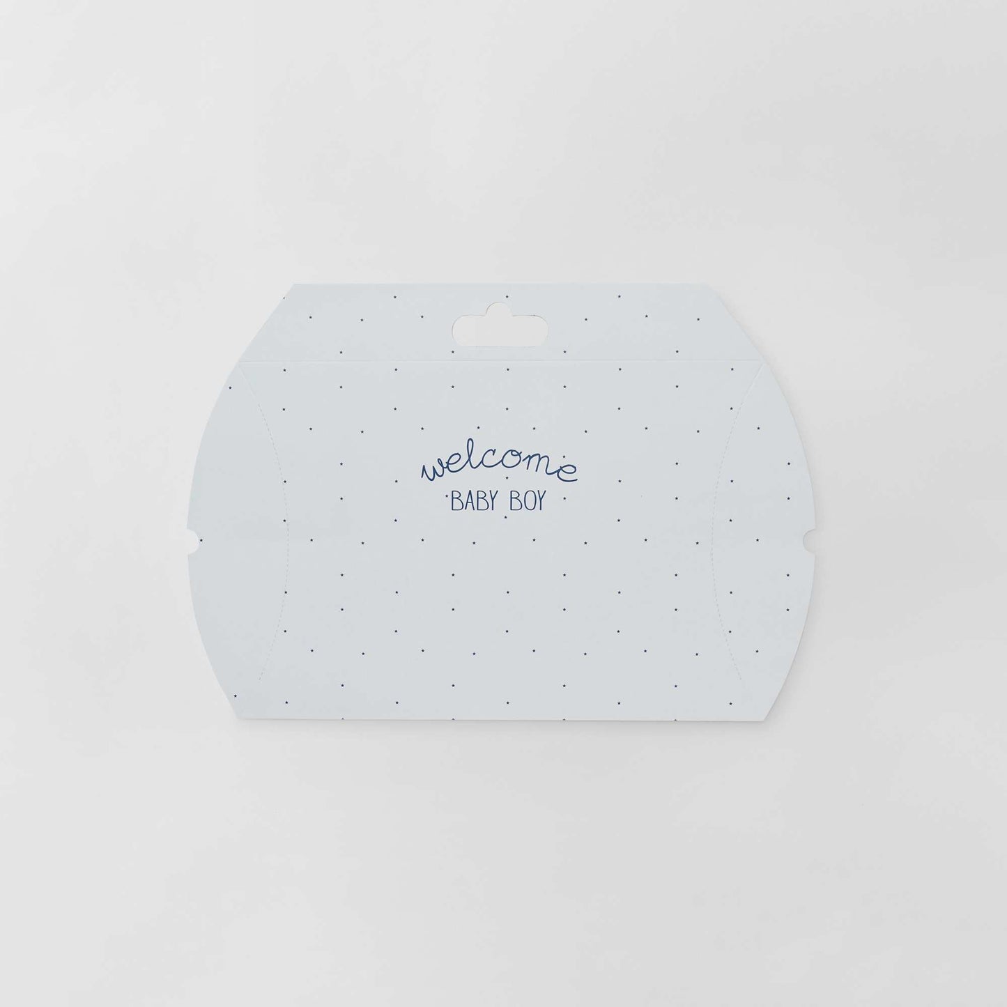 Boite cadeau 'naissance' bleu